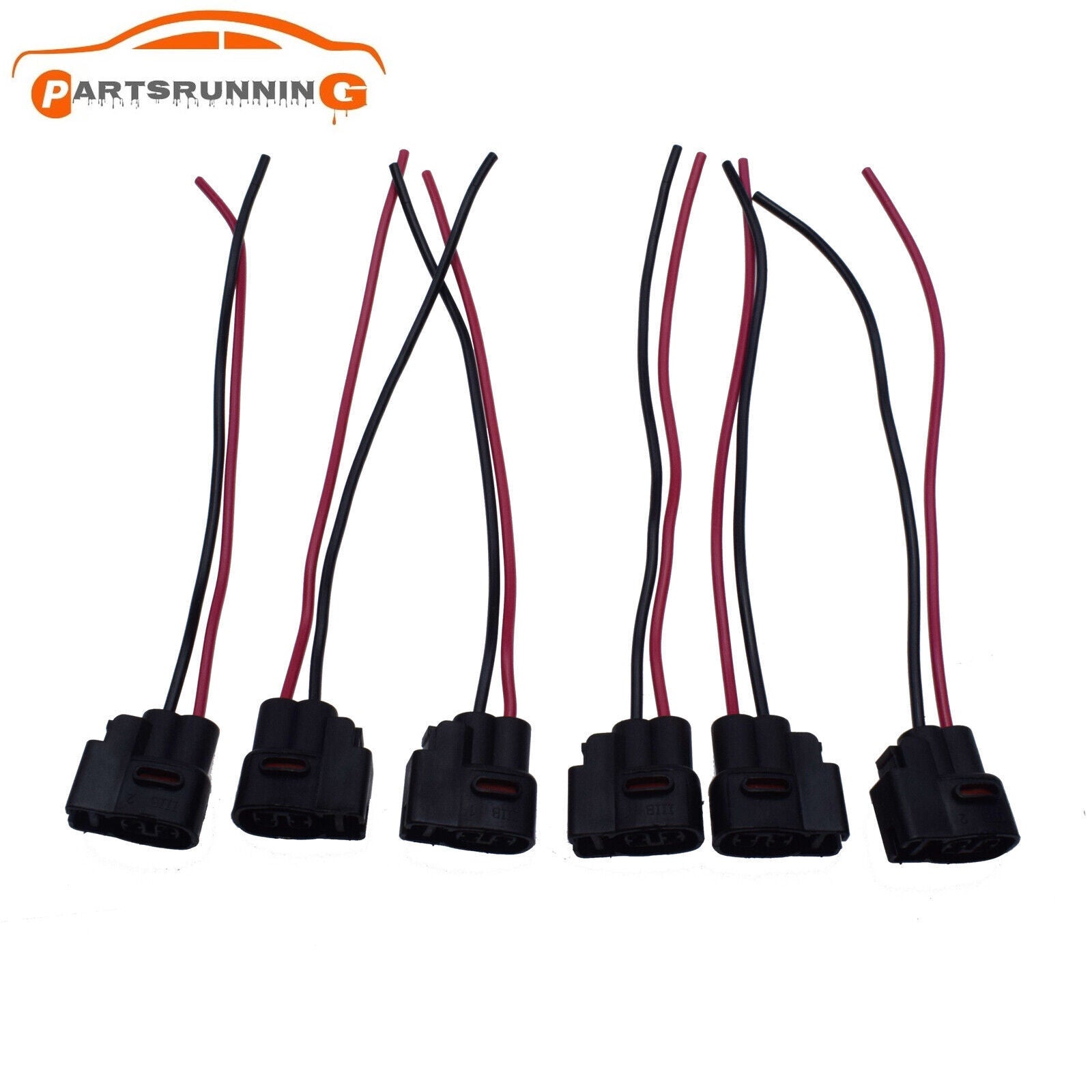 6PCS Ignition Coil Connector Harness Wire Pigtail for Chrysler for Dodge for Plymouth V6 Q