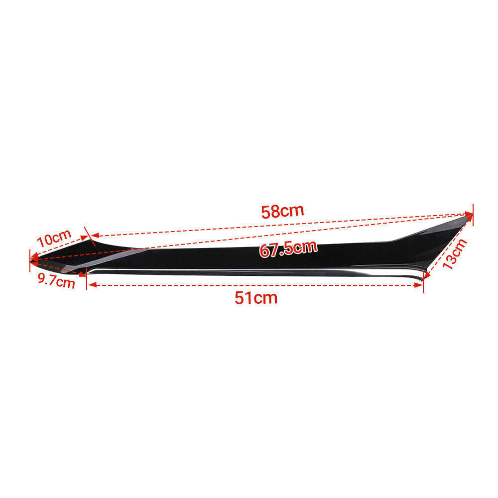 Trim Rear Body Molding Panel Passenger Right Side For 2016-2021 Maxima n