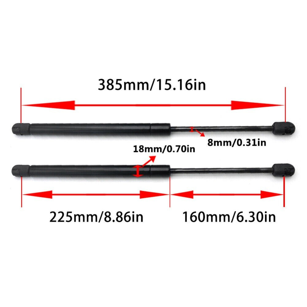 Front Bonnet Gas Struts Lift Support Hood Replace for Hyundai Sonata 2011-2014 n