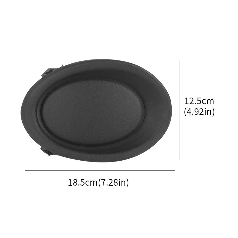 for Nissan Rogue Sport 2017-2019 Front Side Fog Light Lamp Covers Bezels 2pcs