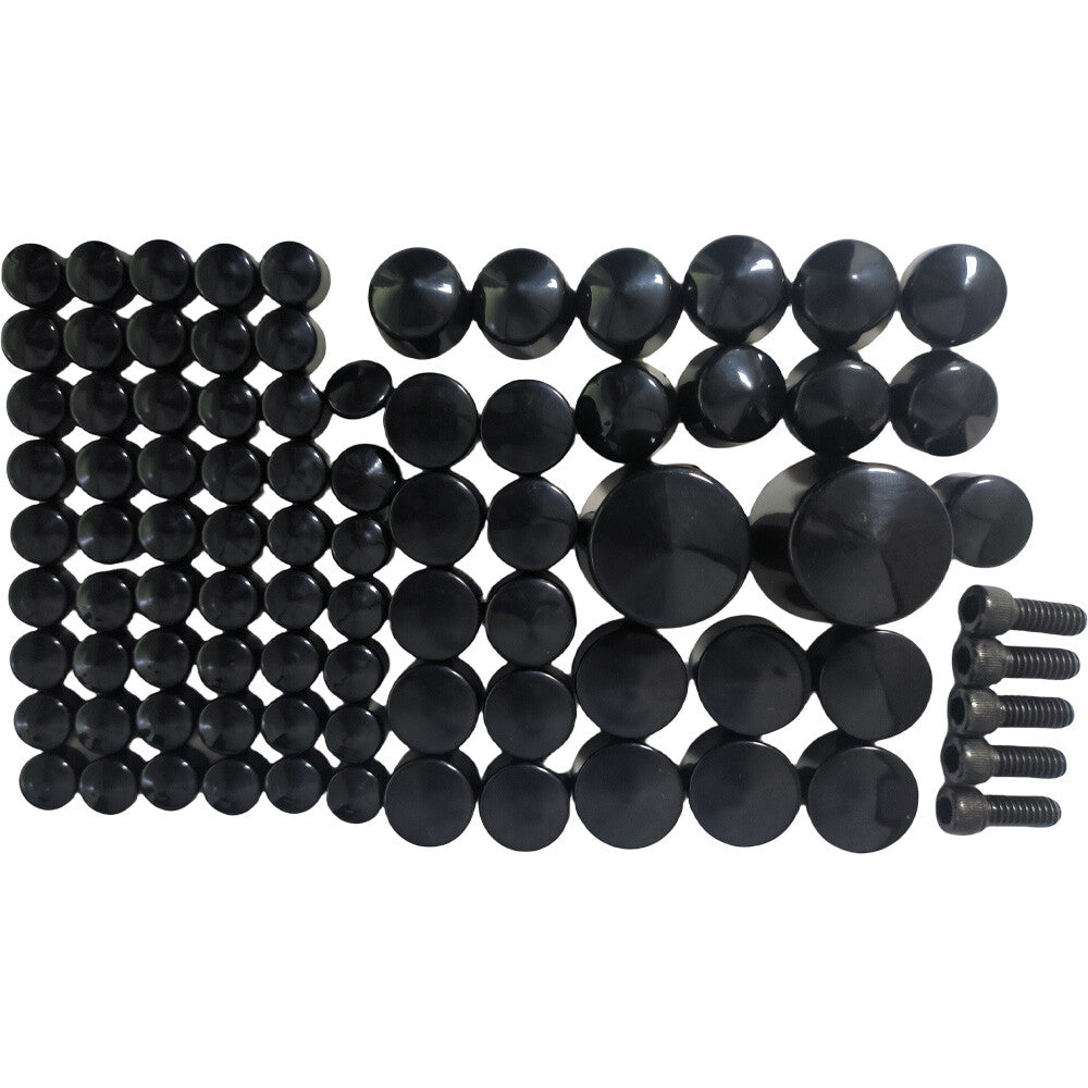Black top cover bolt cap for Harley-Davidson Softtail 07-13 n