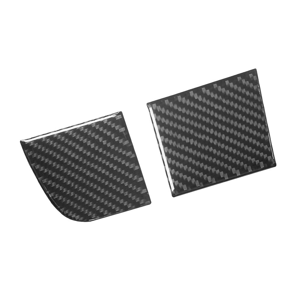 2X Carbon Fiber Below Speedometer Cover Trim For Silverado/Tahoe/ for Sierra 2007-14