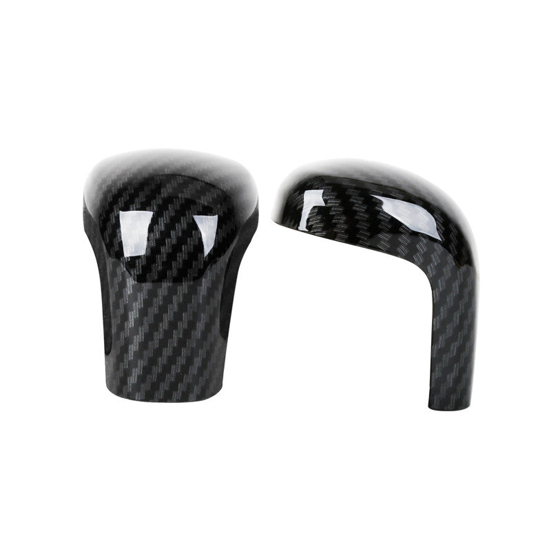 Fit for Corolla 2019-24 ABS Carbon Fiber Look Gear Shift Knob Cover Trim v