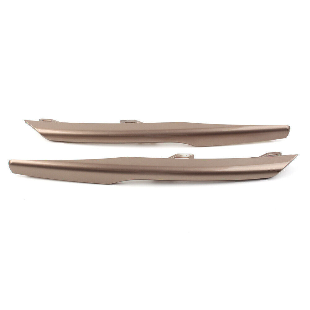Pair Upper Fog Light Lamp Strip Trim for Land Rover for Range Rover Evoque 20-22