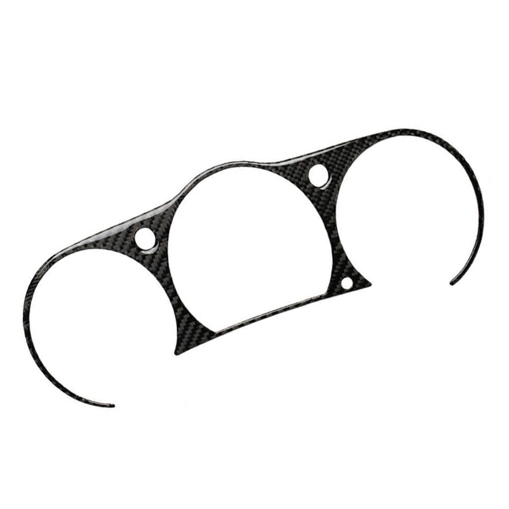 Carbon Fiber Interior Instrument Cluster Panel Cover Trim for Nissan 350Z 06-09