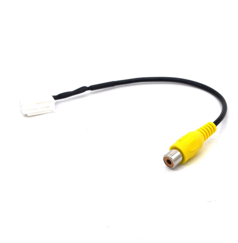 Reverse Backup Camera RCA Cable wire Adapter for camry 4pin radio v