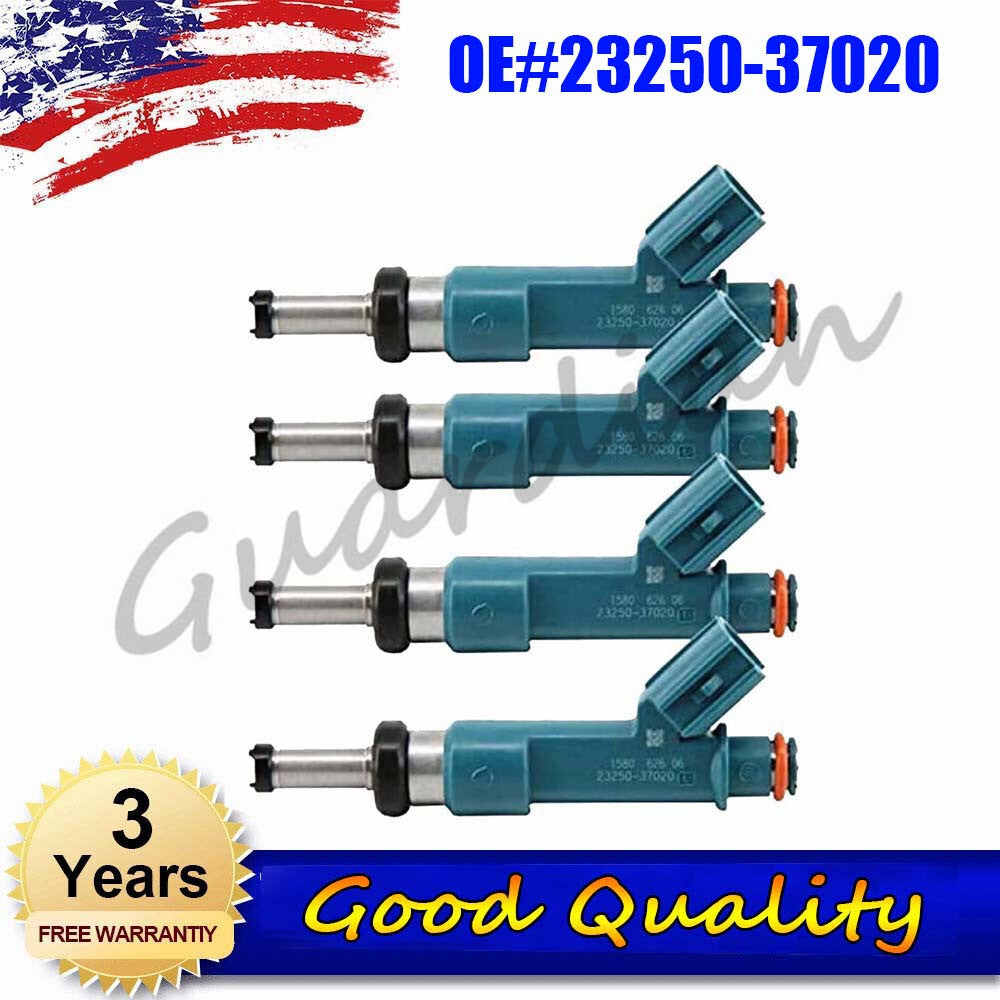 4-piece fuel injector 23250-37020 for Lexus CT200h 1.8L 2011 for Toyota Prius for Lexus 1.8L
