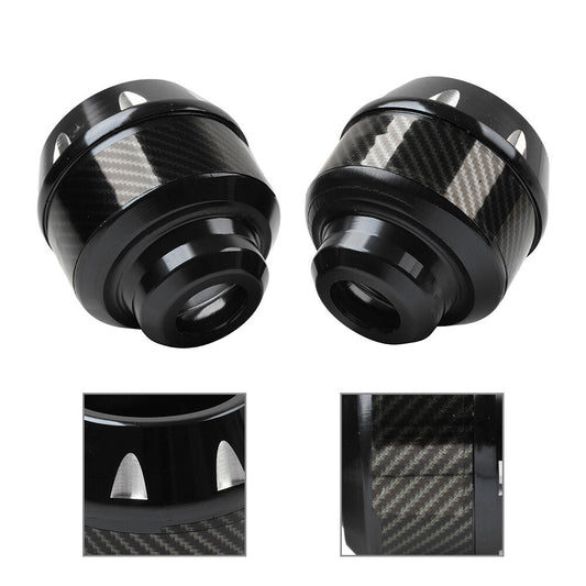Front Fork Frame Sliders Crash Protection Engine Collision Protector Aluminum BK