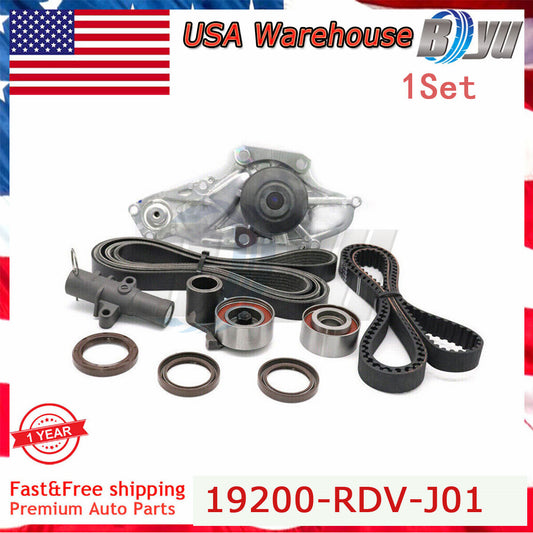 Timing Belt Kit Water Pump for HONDA for ACURA Accord Odyssey 3.5L V6 19200-RDV-J01