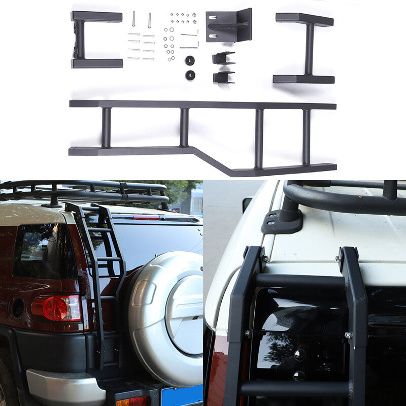 Ladde for 2007-14 for Toyota FJ Cruiser Aluminum Car Tailgate Ladder Climber