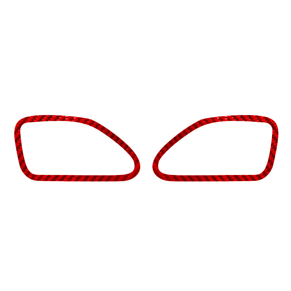 Carbon Fiber Passenger Dash Glove Box Cover Trim For Explorer 2020-2023 v
