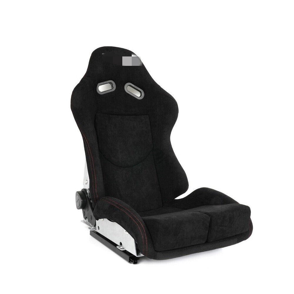 1PCS Universal Adjustable Backrest Racing for Seat  Real Carbon Fiber Shell Q