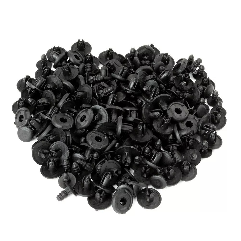 200x FENDER LINER CLIPS Thrust Holder for Honda for Civic Accord Accura Intredra 8mm - n