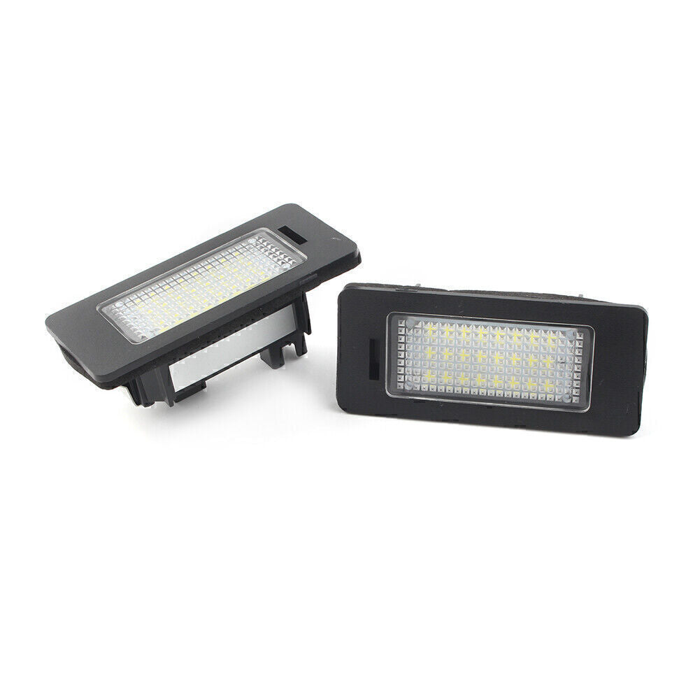 2x 18 LED Number License Plate Lamps Lights Fit for Audi for A4 (B8)/Allroad 2010 ~