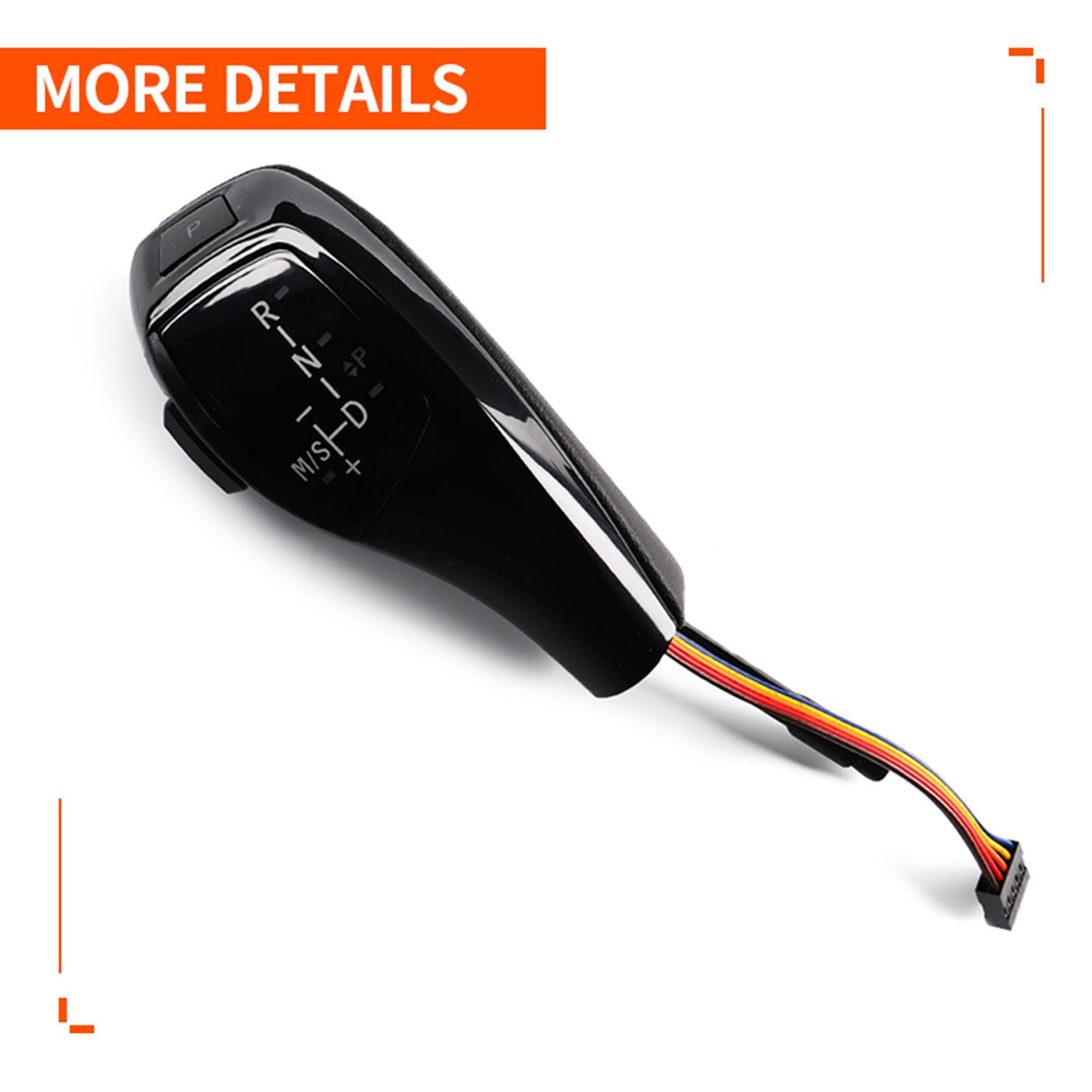 Automatic LED Shift Knob Gear Shifter Fits for BMW Style Black LHD E90 E92 F30