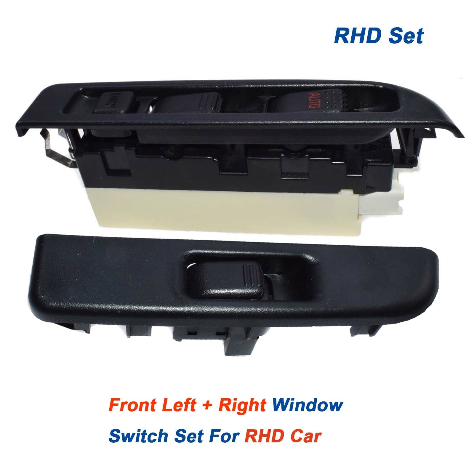 RHD 24V front left and right power window switches for ISUZU NPR66 70PL 8973151840- n