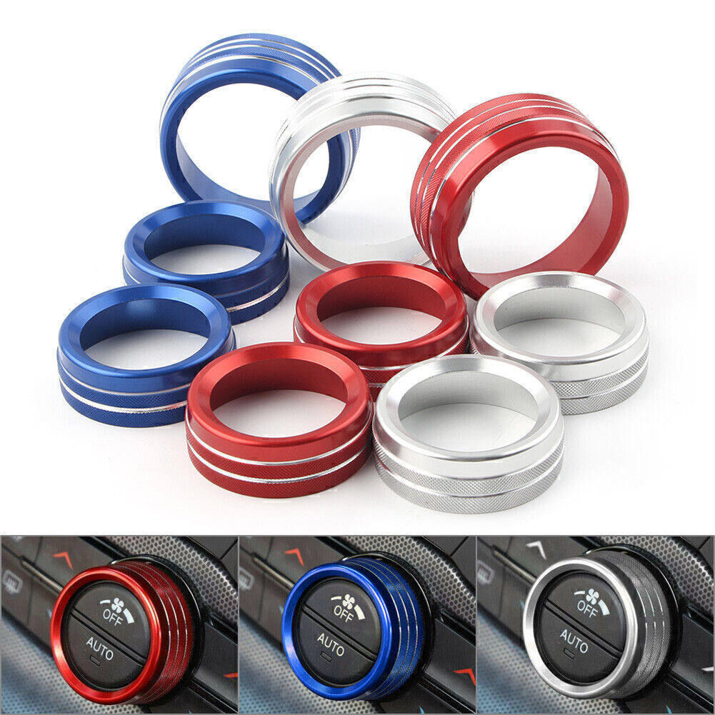 3x Air Conditioner Switch CD Button Knob Fit for Dodge for Challenger 2015-2020 16 17