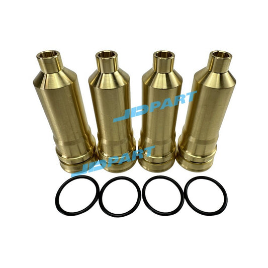 Suitable for Isuzu 4-piece 4HK1 fuel injector nozzle sleeve 8-97606661-0 excavator parts -
