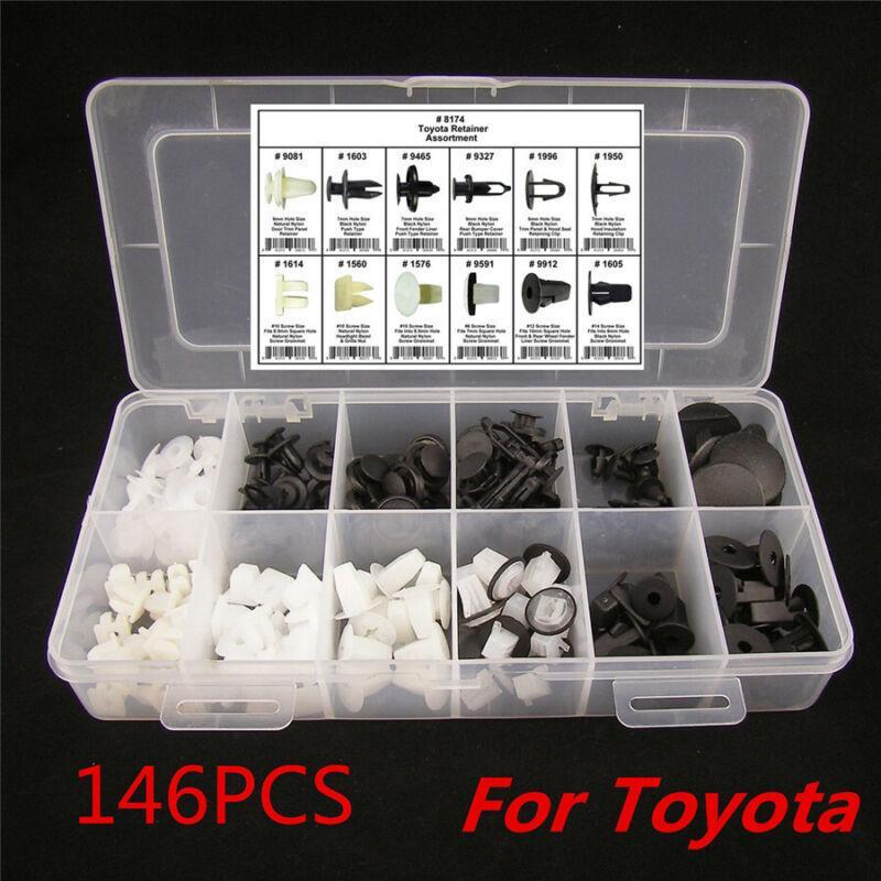 Car body wheel cover insulation fixing clips screws cable rings with box - n