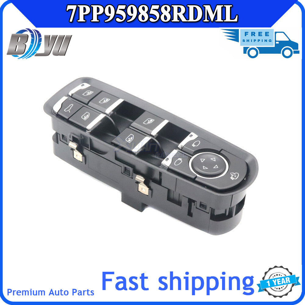 Electric power window master control switch for Cayenne Macan for Panamera - v