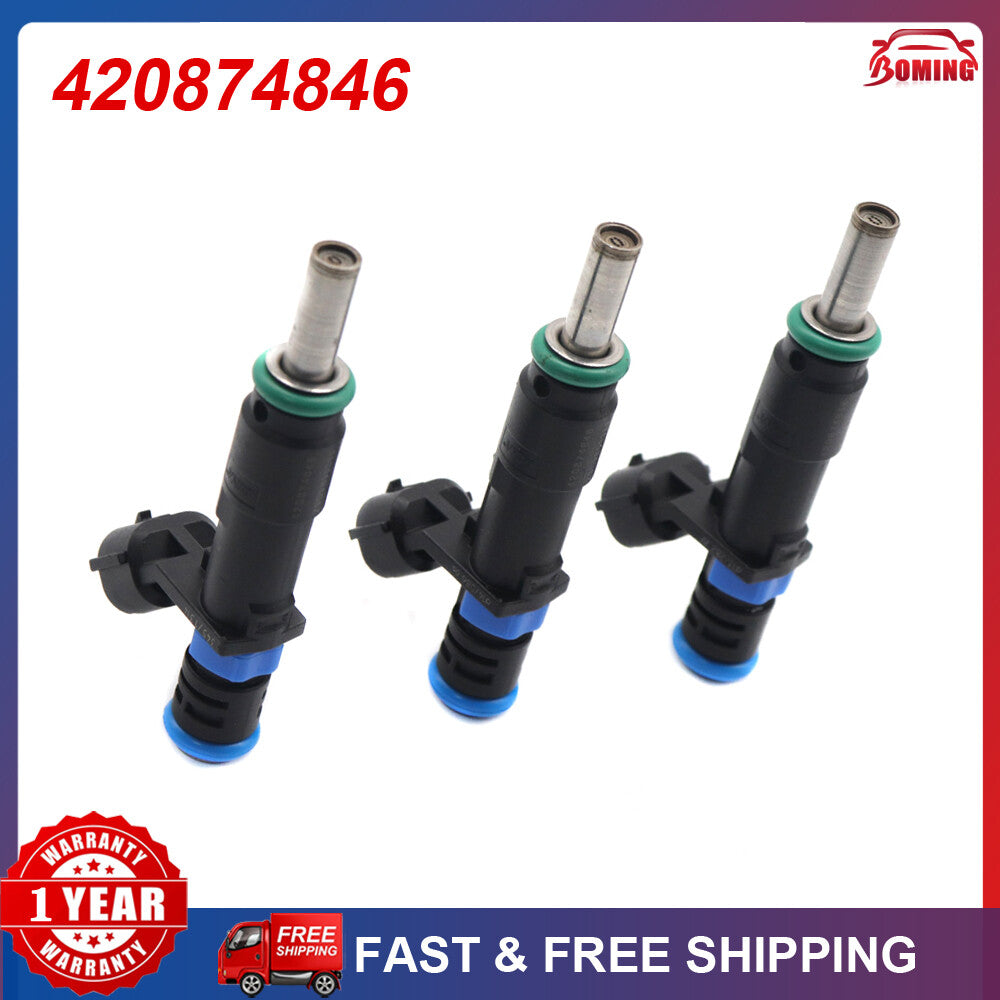420874846 3X New Fuel Injector For Sea-Doo GTI GTR GTS GTX RXP RXT 155-510 HP