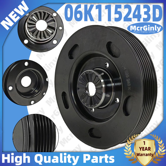 Engine crankshaft pulley 06K115243D is suitable for Touareg, for Passat , for Audi Q7, Q5, A5, A6, A7, for A8 - n