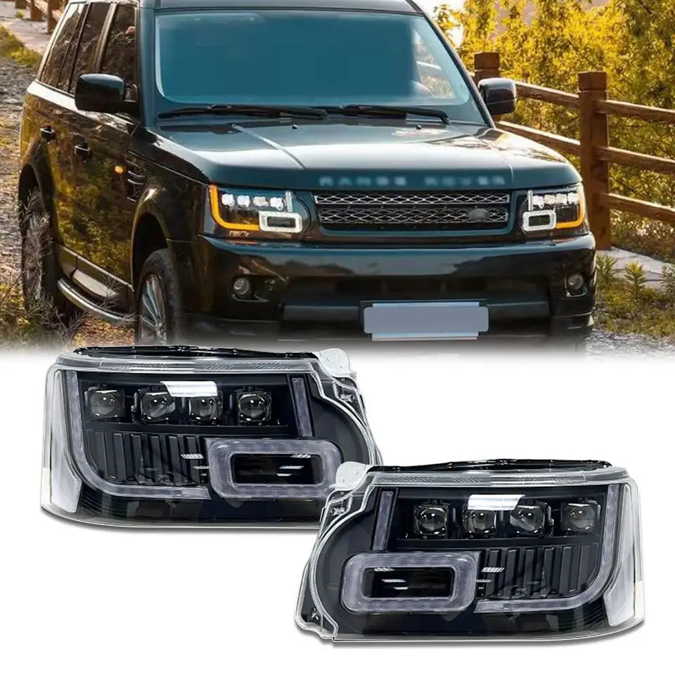 2018+ LED Headlight Assembly for Land Rover for Range Rover Sport L320 2010-2012