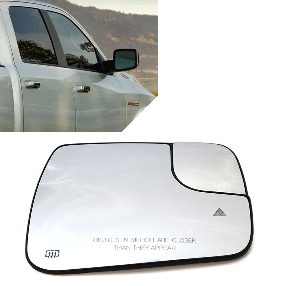Fit for Dodge for Ram 1500 2500 2019-2022 Wing Mirror Glass with Heated Blind Spot Right