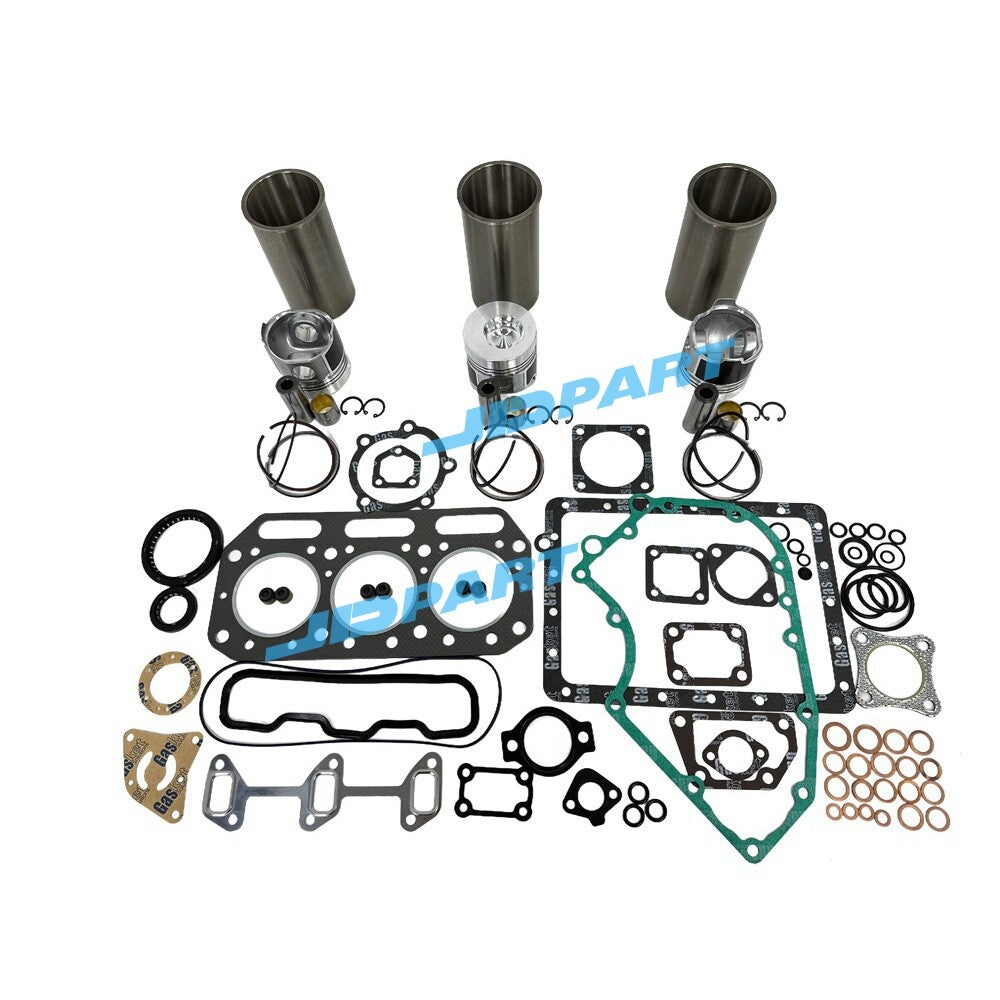 3T75HLE Cylinder Liner Kit with Gasket for Engine Parts -