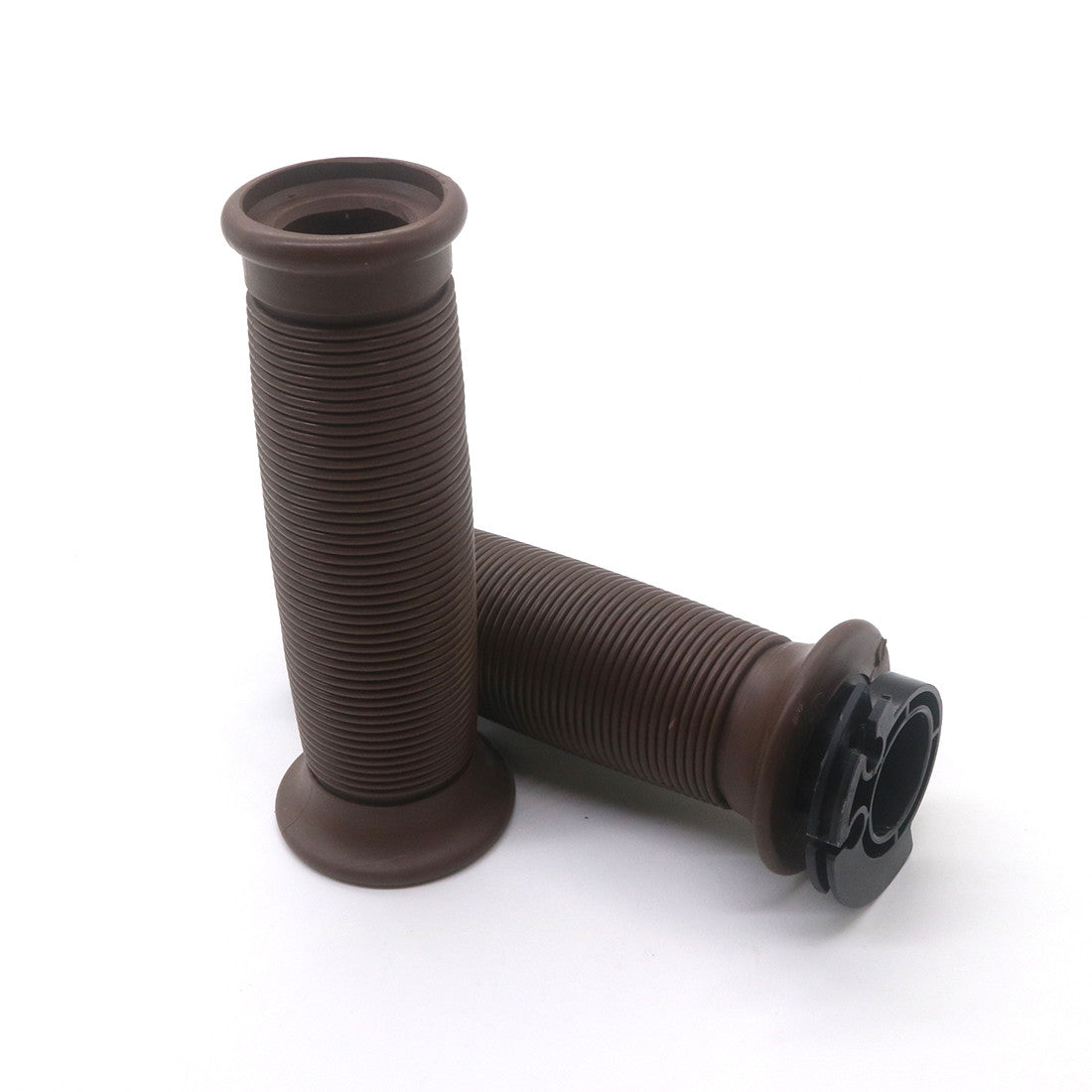 7/8 22mm Motorcycle Handlebar Hand Grip Bar End For Cafe Racer Bobber Custom Q