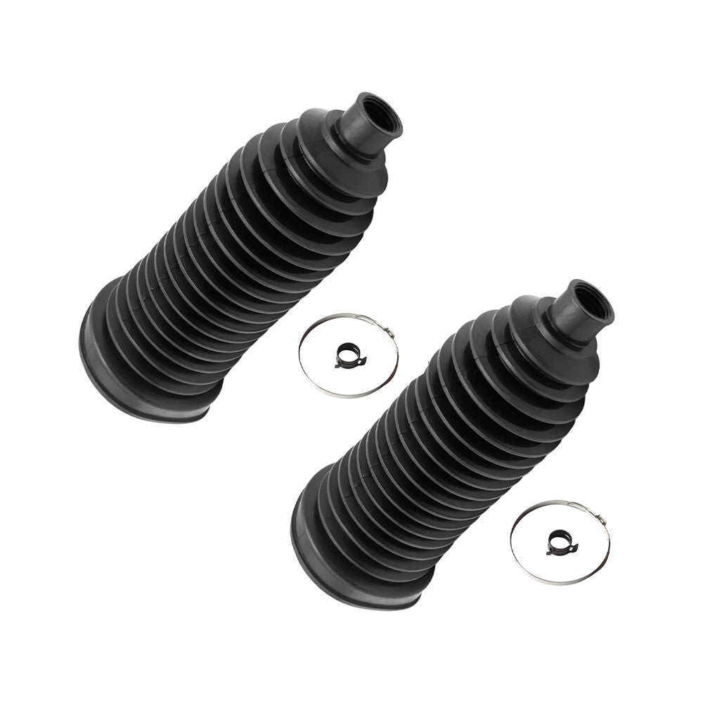 Front Steering Rack Pinion Boot Bellow Left  Right for 2014-2018 Cherokee Black Q