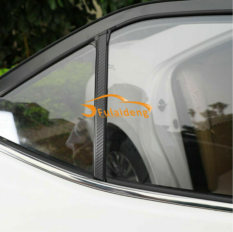 for Hyundai Kona 2018-2022 Carbon Look Door Window Lift Switch Button Panel Trim v