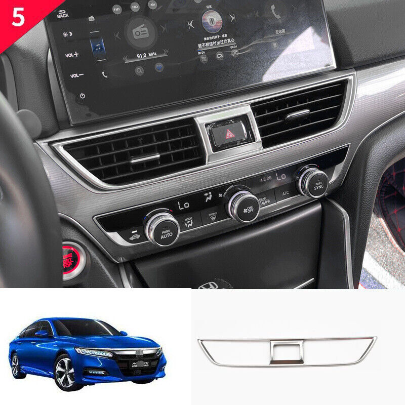 Carbon Fiber Center Control Gear Panel Trim Decal for Tacoma 2011 - 2015- v