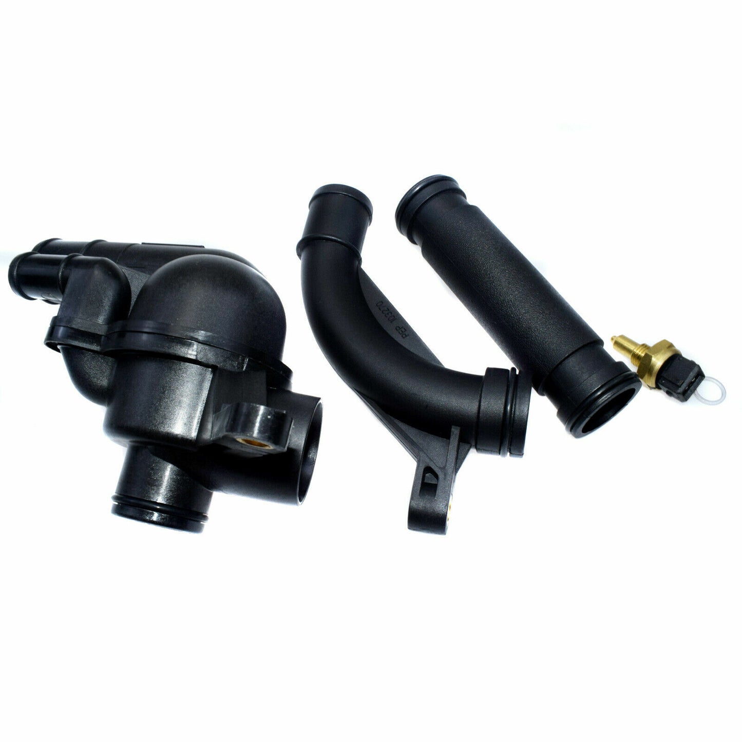 Suitable for 02-05 for Land Rover Freelander Coolant Thermostat + Housing + Piping + Sensor Kit n