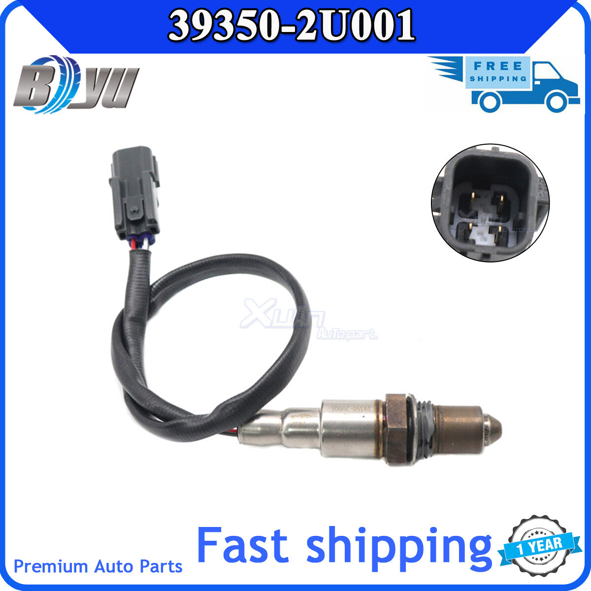 The front oxygen sensor is suitable for the 39350-2U001 for Hyundai for Tucson for Kia Optima 1.6 CRDi- v