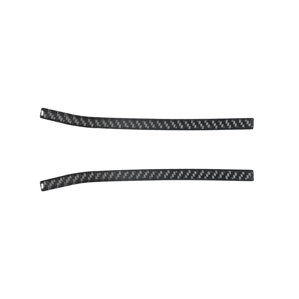2x Carbon Fiber Interior Dim Light Control Cover Trim For Fiesta 2011-2015 v