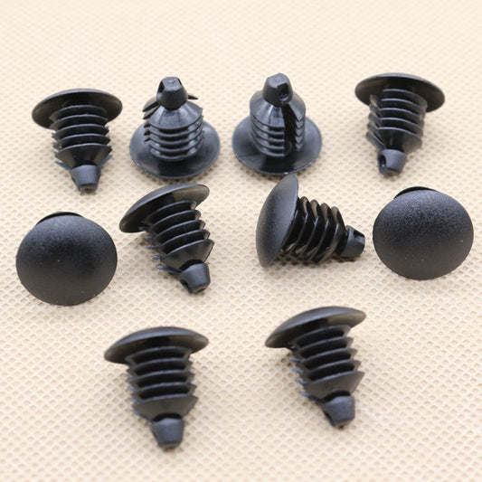 10-piece set of trunk trim panel clamping fasteners and rivets for Fiat 735415836
