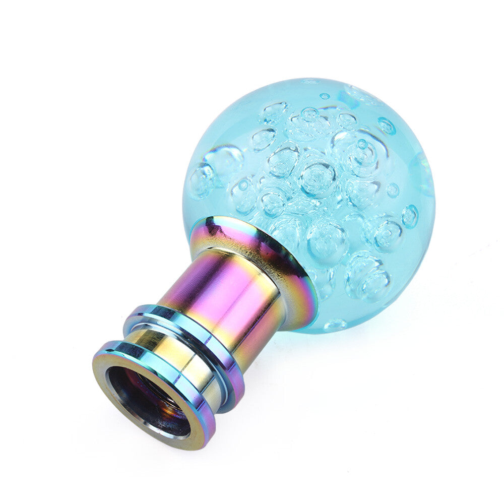Shift Knob Ball Manual Transmission Gear Shift Knob Crystal Bubbles Acylic 33mm