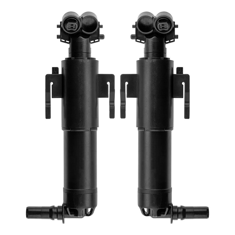 Pack of 2 Headlight Washer Nozzle Jet for 5 Series G30 G31 6 Series G32 GT Black