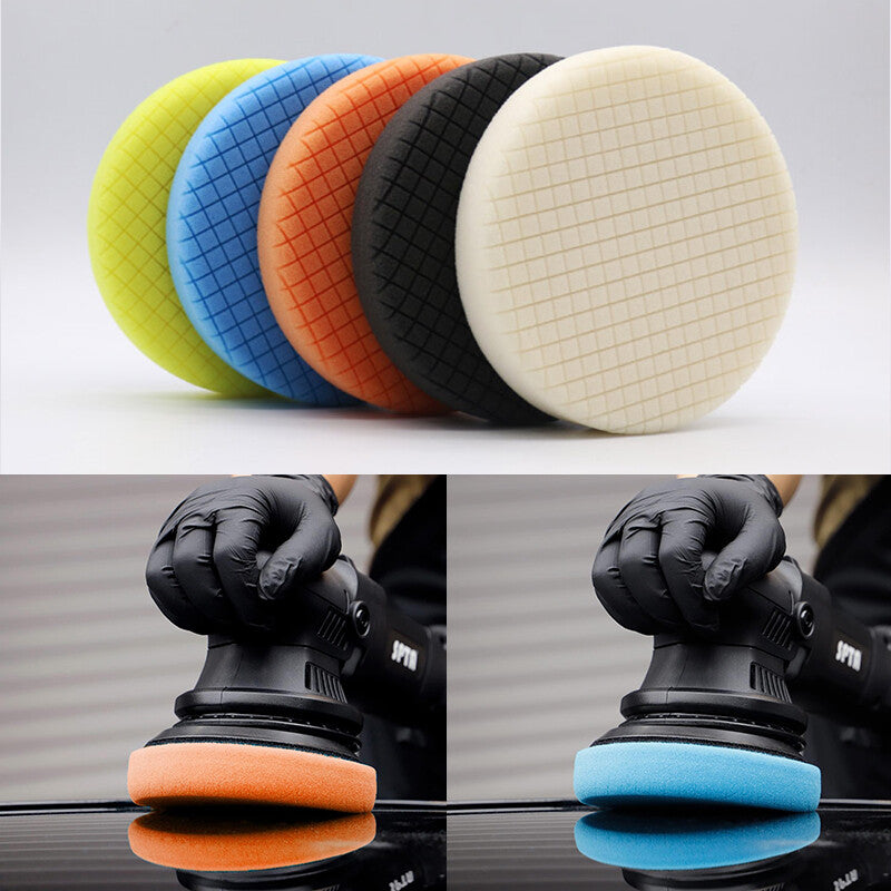 2Pcs 6 Inch Car Buffing Pad Polishing for Drill Sponge Waxing Foam Polishing Q