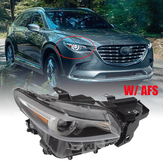 for Mazda CX-9 2016-2023 W/ AFS Right Passenger Full LED Adaptive Headlight Lamp n