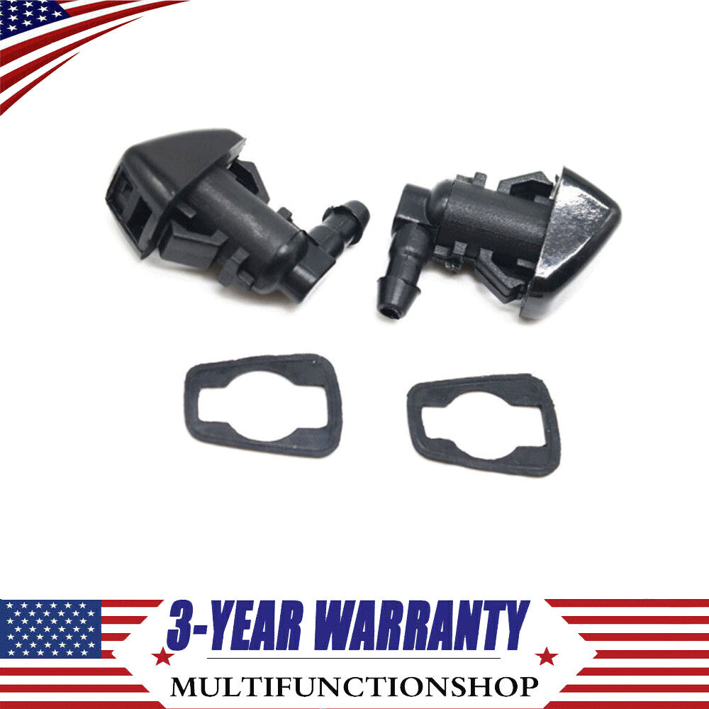 Suitable for Jeep Grand Cherokee 2011-2018 windshield washer spray nozzles. Q