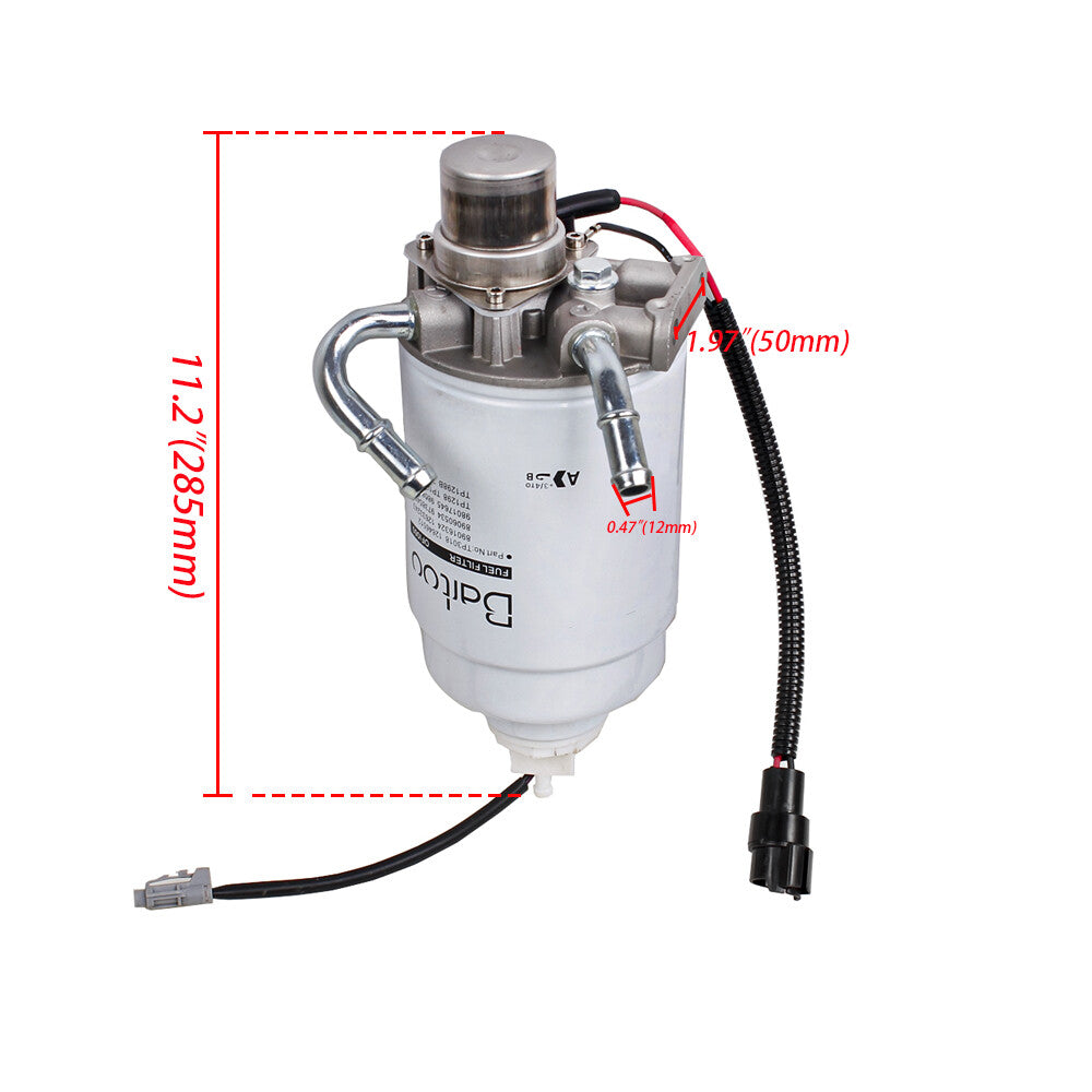 Fuel Filter Housing Fit For GM Duramax 6.6L 2004-2013 Silverado 2500 HD 12642623 Q