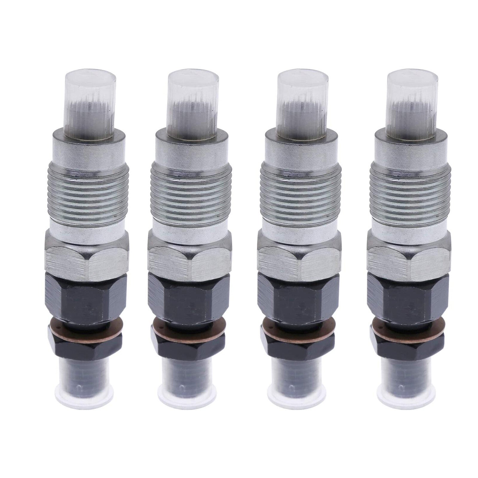 4Pcs Fuel Injector 093500-7050 23600-59285 for Toyota Engine 2L-T Q