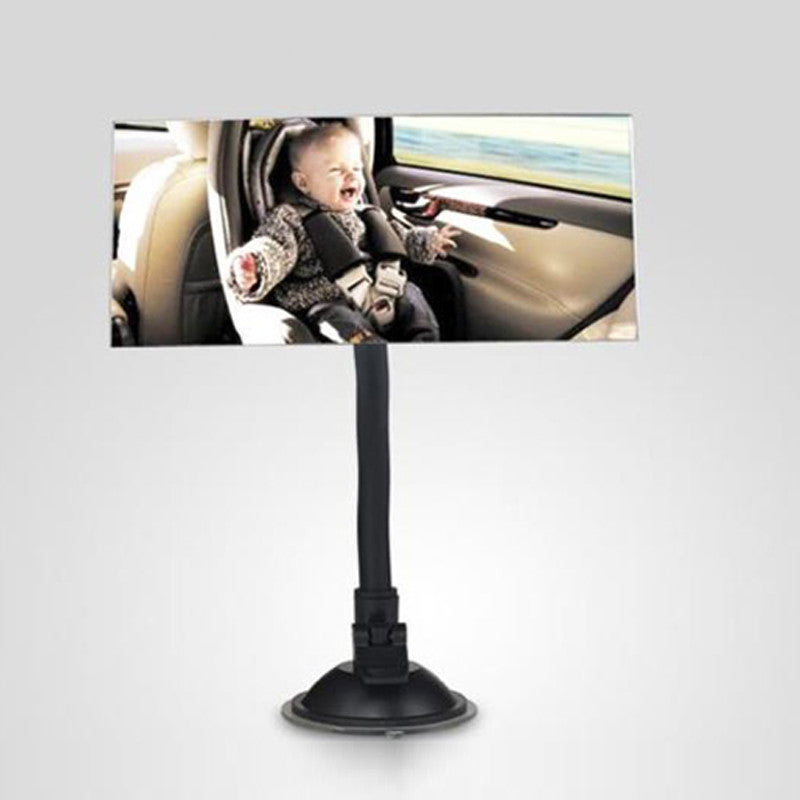 General Motors truck wide flat interior rearview mirror suction cup sticks to the rearview mirror clearly - n