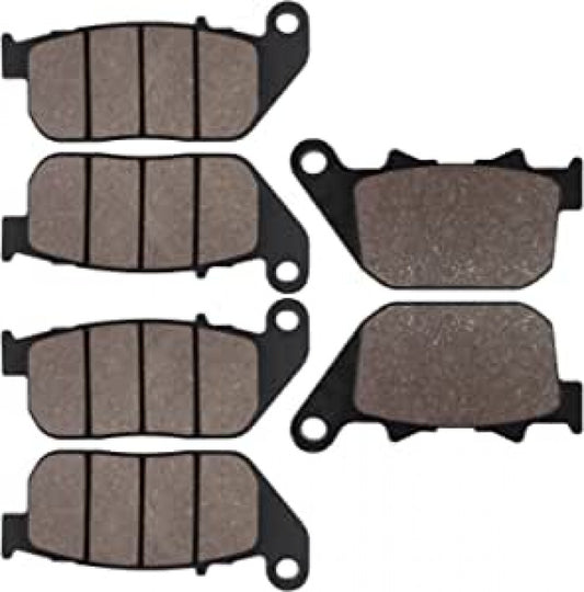Front Rear Brake Pads for Harley Davidson XL1200R Sportster Roadster 2004-2008