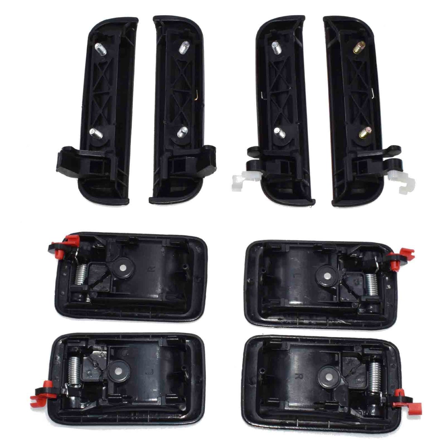 For Tercel 1995 - 98 inner and outer door handles left rear- v