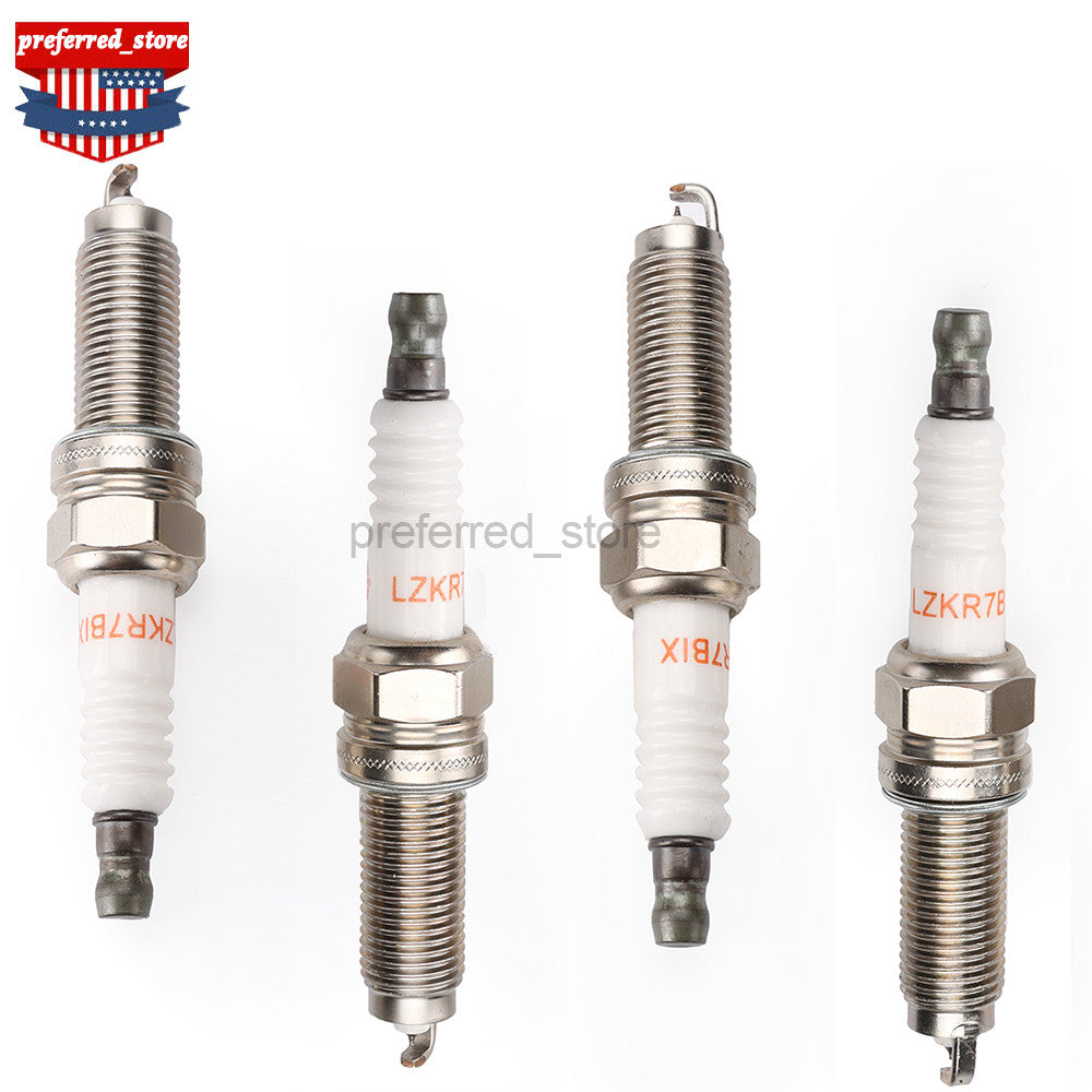 4PCS 12290R48H01 Spark Plugs Fits 5787 ILZKR7B-11S for Honda 2008-2015 Iridium Q