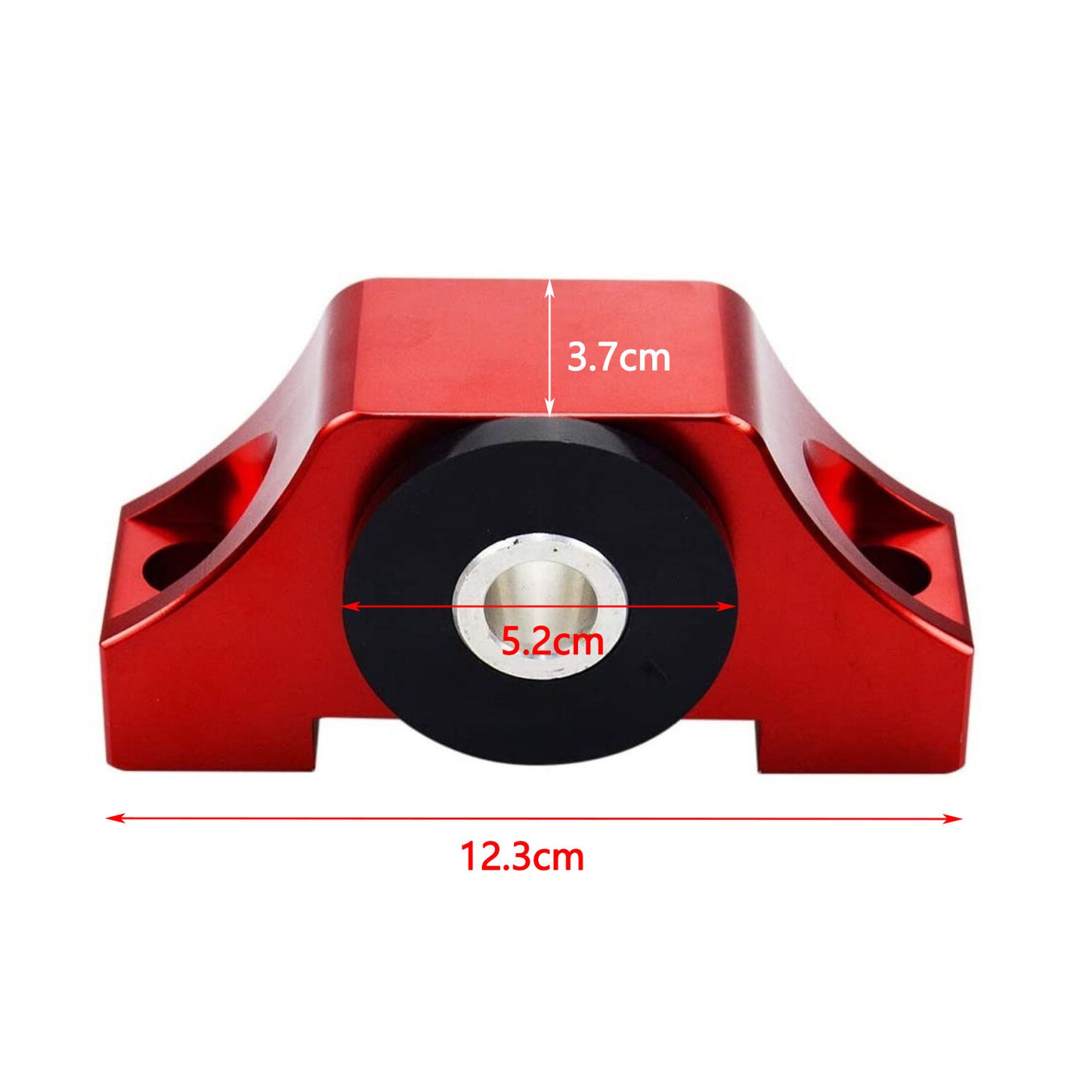 Engine Billet Motor Torque Mount Bracket Kit for Honda for Civic EK EG 88-00 Red