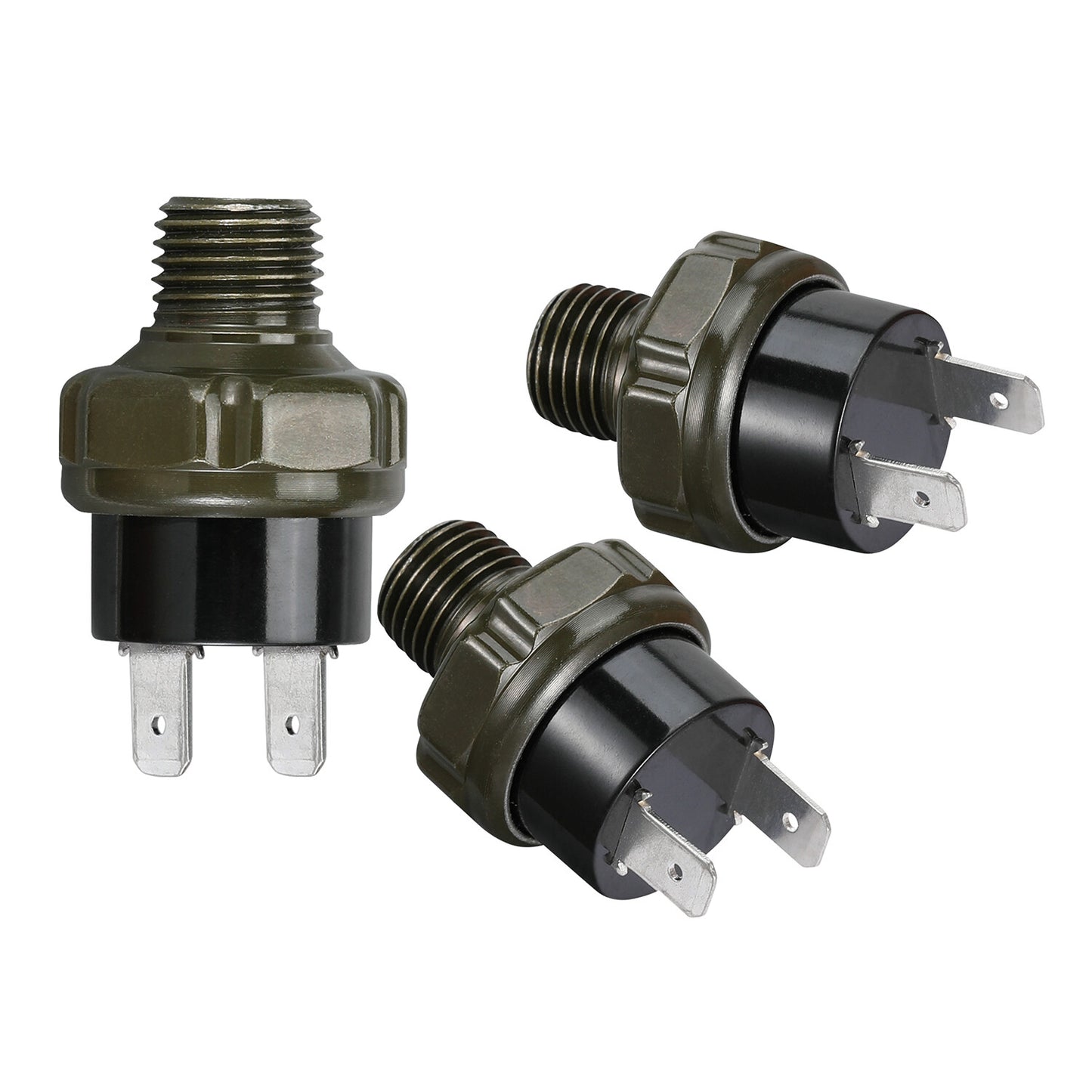 Xrmxf 3pcs 170-200PSI Air Pressure Switch Tank Mount 1/4 for Train/Air Horn
